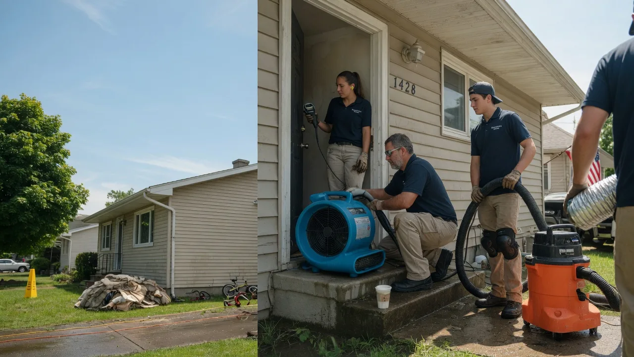 Water Damage Restoration in Wing, ND near me